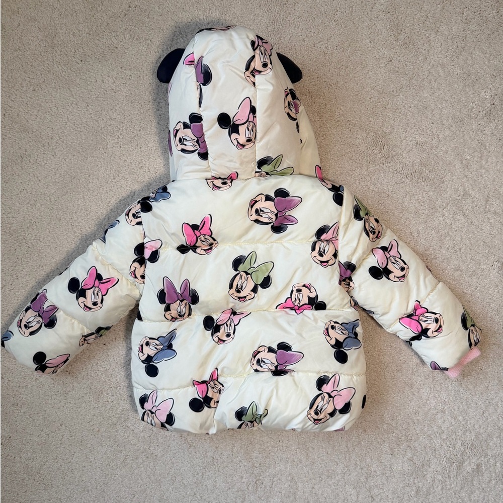 Disney at Primark Minnie Mouse Puffer Jacket - Picture 9 of 13